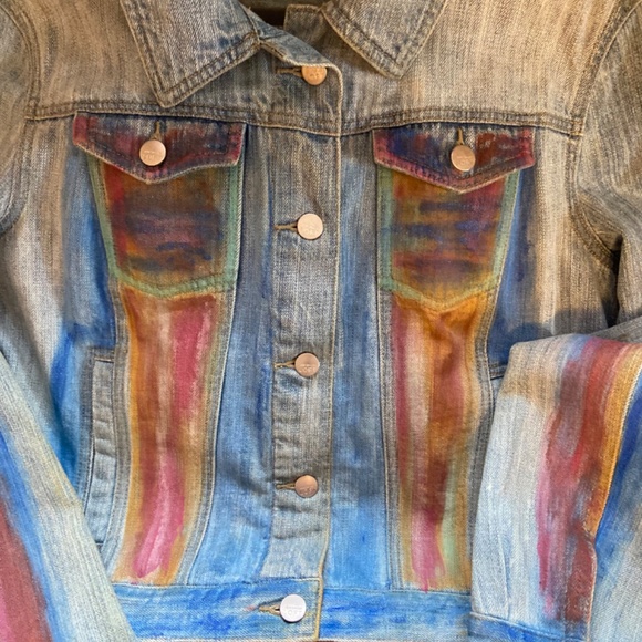 Loft Stars & Stripes One of a Kind Denim - Picture 6 of 16